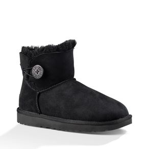 Bota UGG Mini Bailey Button II Preto