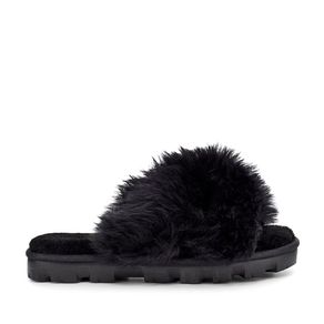 Sandália UGG Fuzzalicious Preta