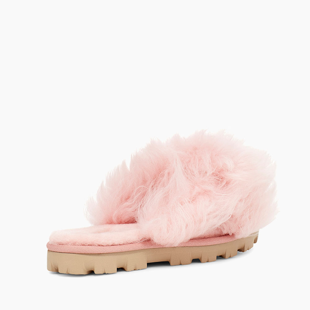 Sandália UGG Fuzzalicious Rosa - lojaugg