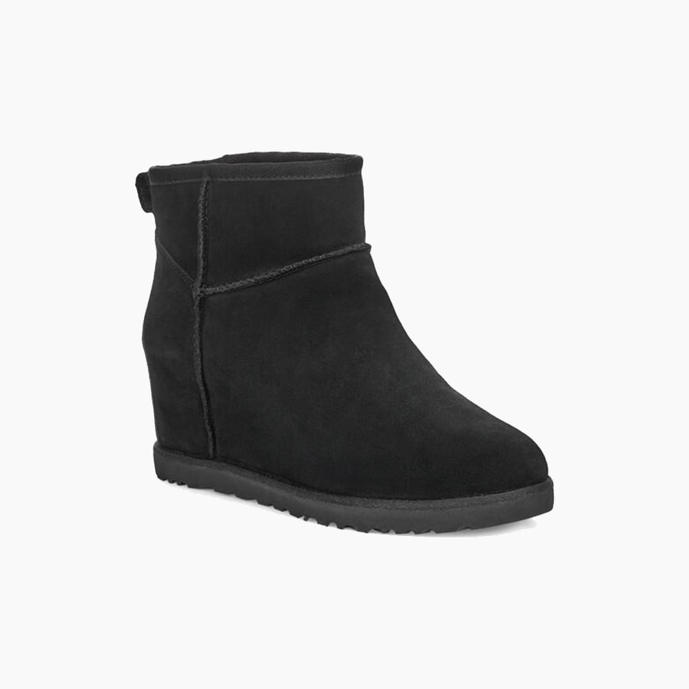 Bota Ugg Classic Femme Mini Preta - lojaugg