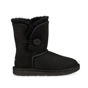 Bota UGG Juvenil Bailey Button II Preta