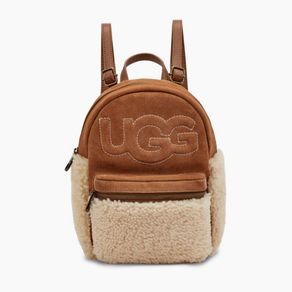 MOCHILA UGG SHEEPSKIN CARAMELO - Tamanho Único