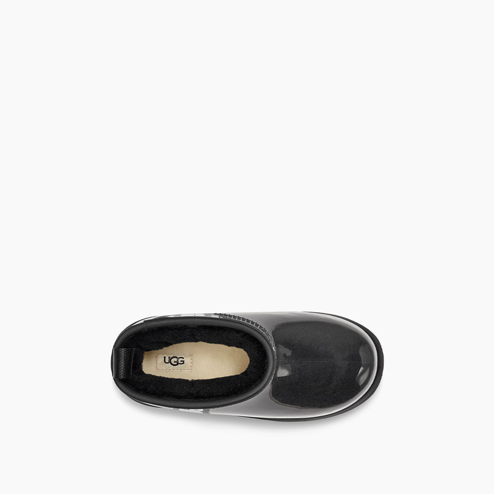 Bota Ugg Juvenil Classic Clear Mini II Preto - lojaugg