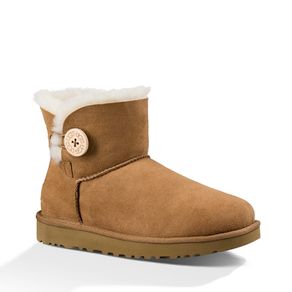 Bota UGG Mini Bailey Button II Caramelo