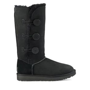 Bota UGG Bailey Button Triplet II Preta