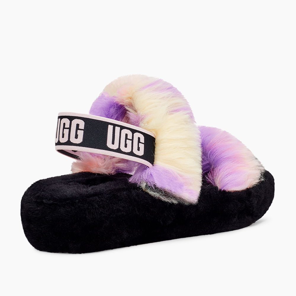 Sandália UGG Oh Yeah Tie Dye Roxa - lojaugg
