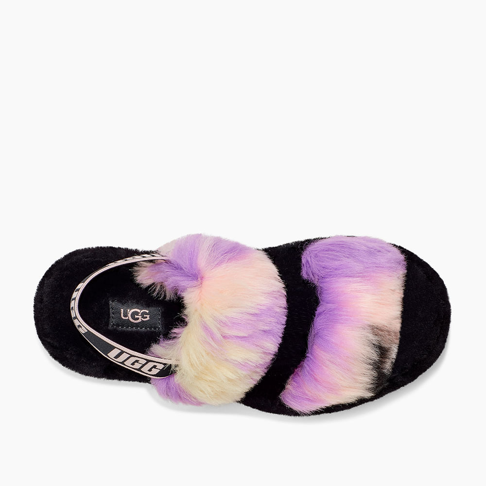 Sandália UGG Oh Yeah Tie Dye Roxa - lojaugg