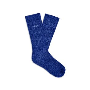 Meia Ugg Rib Knit Azul - Tamanho Único