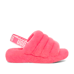 Sandália UGG Fluff Yeah Slide Rosa