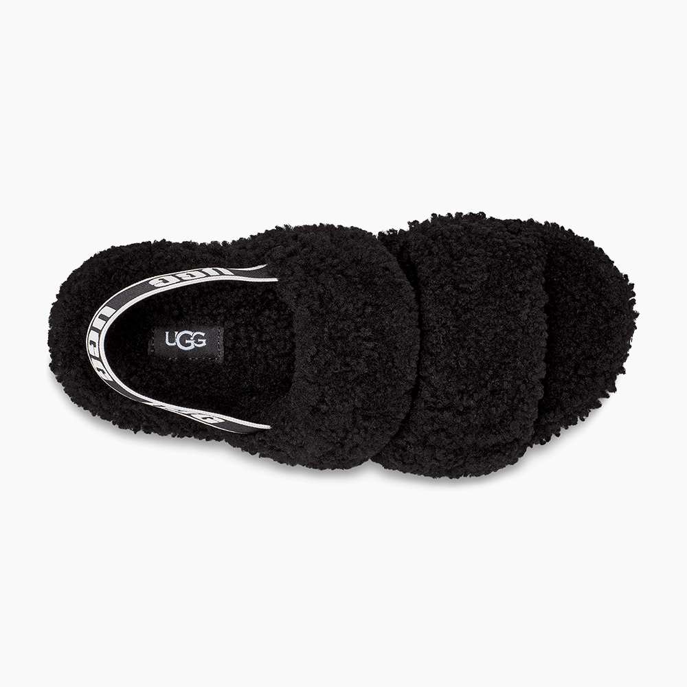 Sandália UGG Oh Fluffita Preto - lojaugg