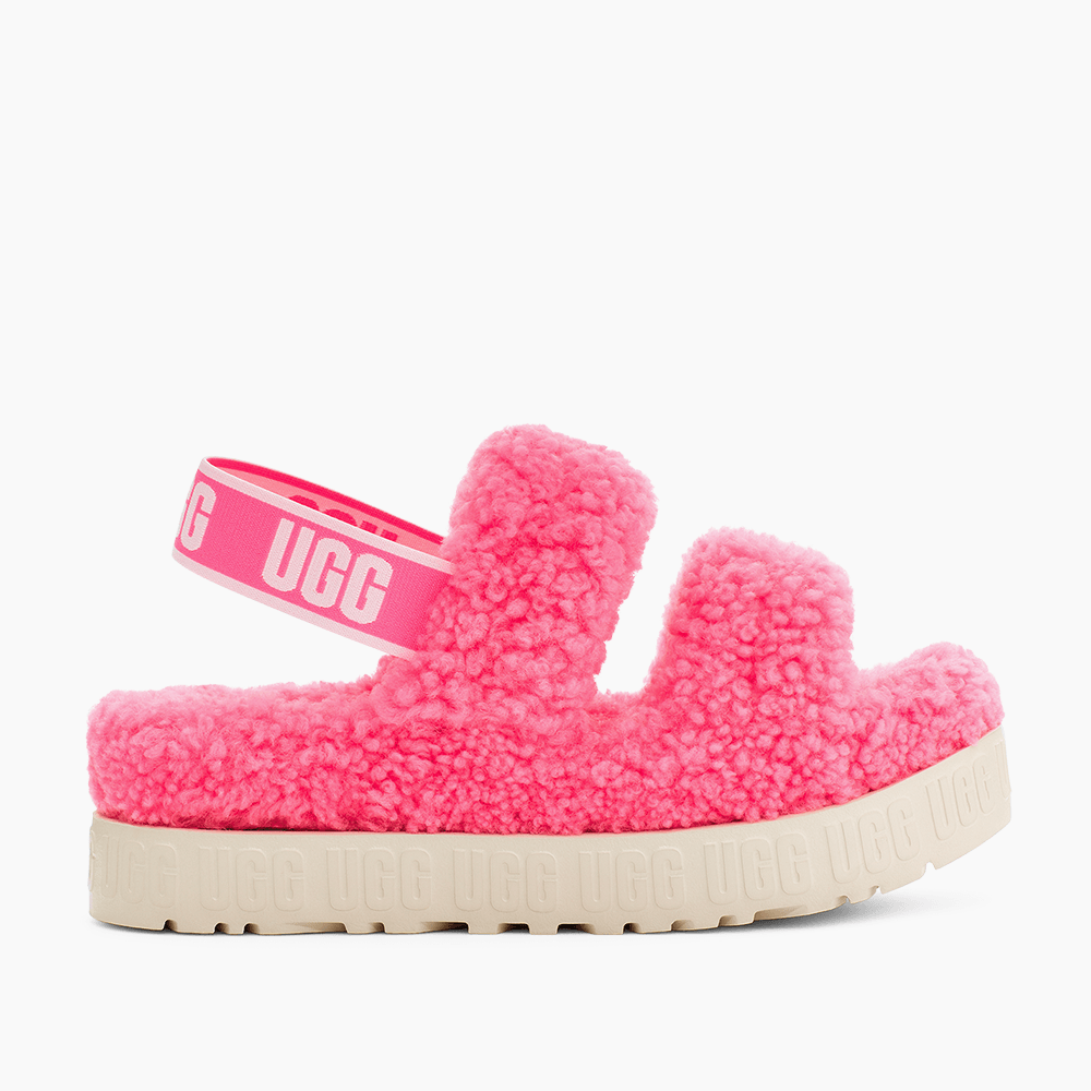 Sandália UGG Oh Fluffita Rosa - lojaugg
