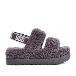 Sandália UGG Oh Fluffita Cinza