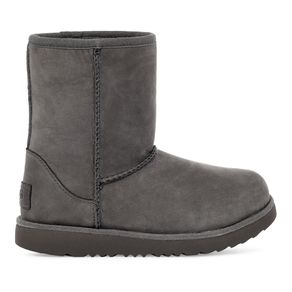 Bota Ugg Classic Short II WP Juvenil Cinza