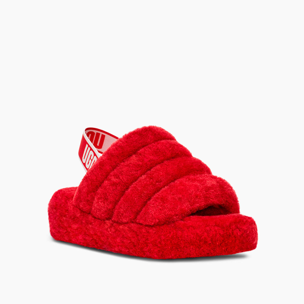 Ugg shop sandals red