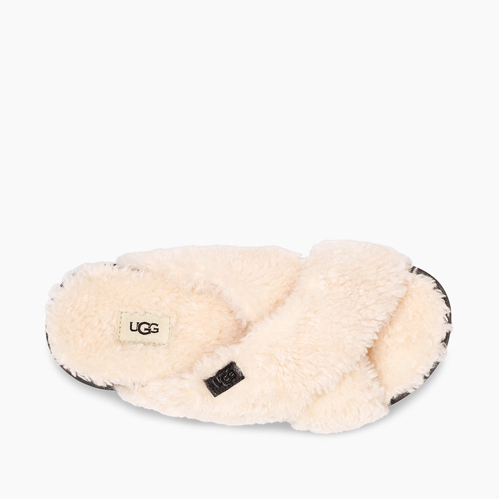 Ugg 2024 fuzz sugar cross slide