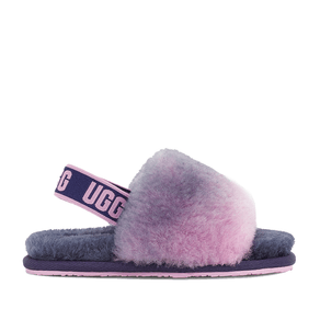 Sandália UGG Fluff Yeah Slide Gradient Infantil Roxo