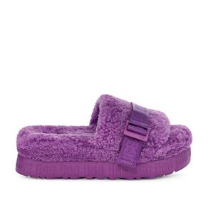 Sandália Flat Ugg Fluffita Roxa