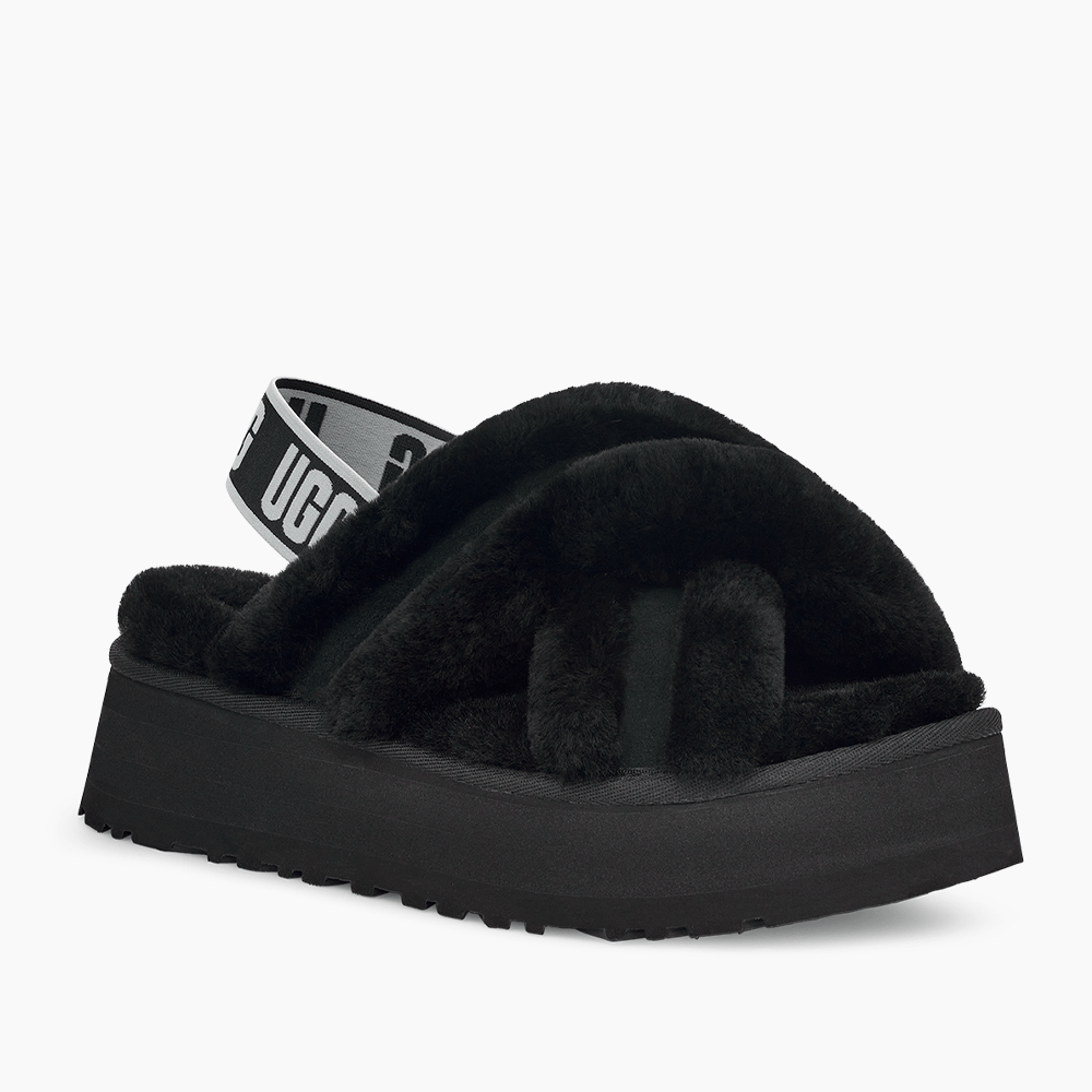 H*✿様 UGG Disco Cross Slide サンダル Sandália UGG Disco Cross Slide Preto - lojaugg