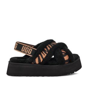 Sandália UGG Disco Cross Slide Tiger Print