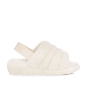 Sandália UGG Fluff Yeah Slide Branco