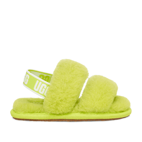 Sandália UGG Infantil Fluff Oh Yeah Verde