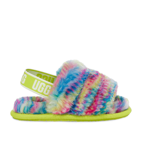 Sandália UGG Infantil Fluff Yeah Pixelate