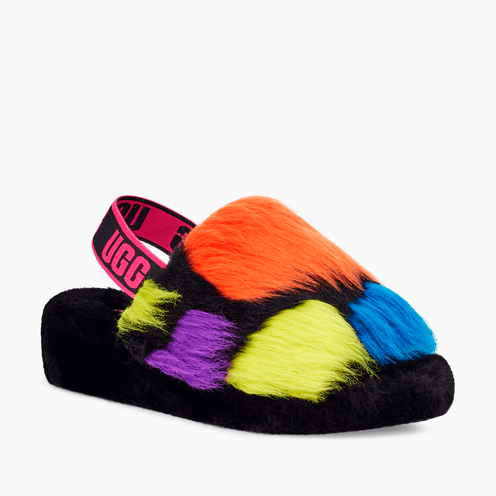 sandalia ugg fluff