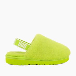 Sandália UGG Juvenil Fluff Yeah Clog Verde