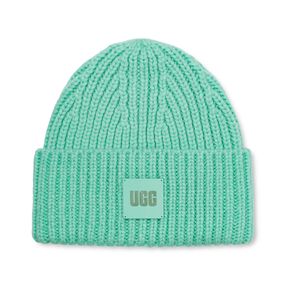 Gorro UGG Chunky Rib Verde - Único