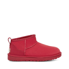 Bota UGG Classic Ultra Mini Vermelho