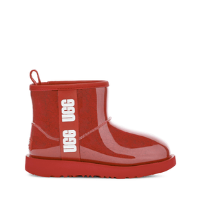 Bota Ugg Classic Clear Mini Vermelho