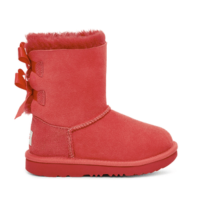 Bota UGG Infantil Bailey Bow II Vermelha