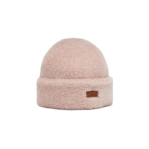 Gorro UGG Cuff Curly Sheepskin Rosa