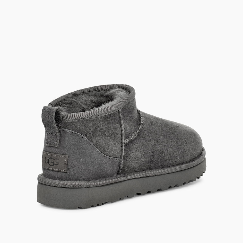 UGG Classic Ultra Mini グレー Bota UGG Classic Ultra Mini Cinza - lojaugg