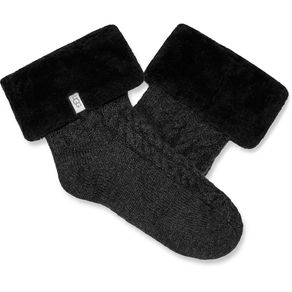 Meia UGG Lita Fleece Preto