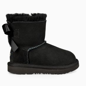 Bota UGG Infantil Mini Bailey Bow II Preto