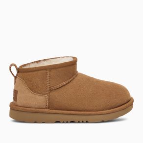 Bota UGG Juvenil Classic Ultra Mini Caramelo