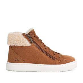 Tênis UGG Alameda Mid Zip Trainer Caramelo