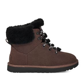 Bota UGG Classic Mini Alpine Lace Marrom