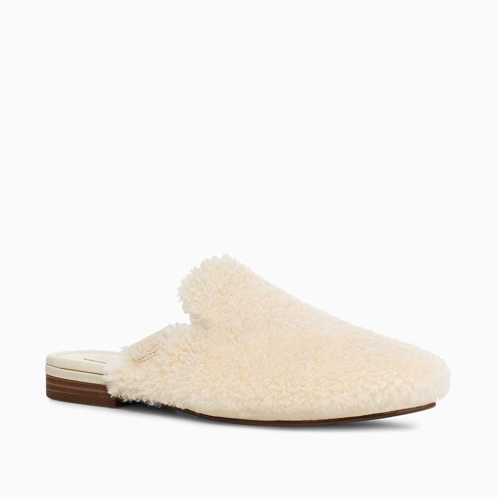 UGG★もこもこジャナヤコージーミュール★Janaya Cozy Mule Mule UGG Janaya Cozy Creme - lojaugg