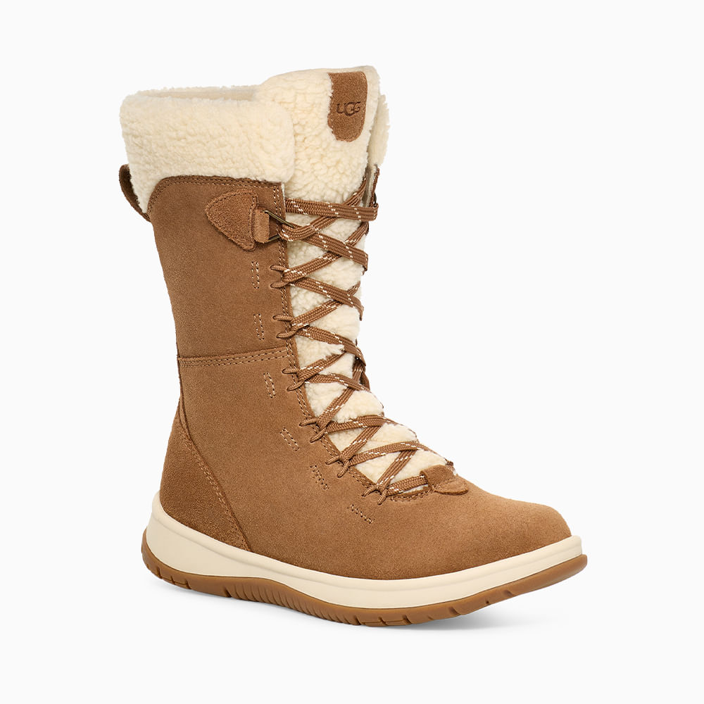 Bota UGG Funkarra Cabin Cuff Caramelo - lojaugg