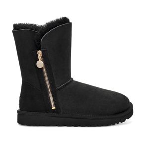 Bota UGG Bailey Zip Short Preto