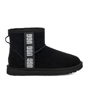 Bota UGG Classic Mini Side Logo II Preto