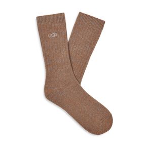 Meia Ugg Masculina Rib Knit Caramelo - único