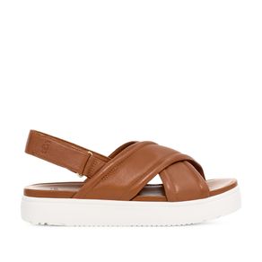 Sandália UGG Zayne Slingback Marrom