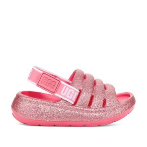 Sandália UGG Infantil Sport Yeah Glitter Rosa