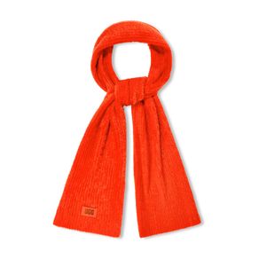 Cachecol UGG Plait Plush Knit Laranja - único