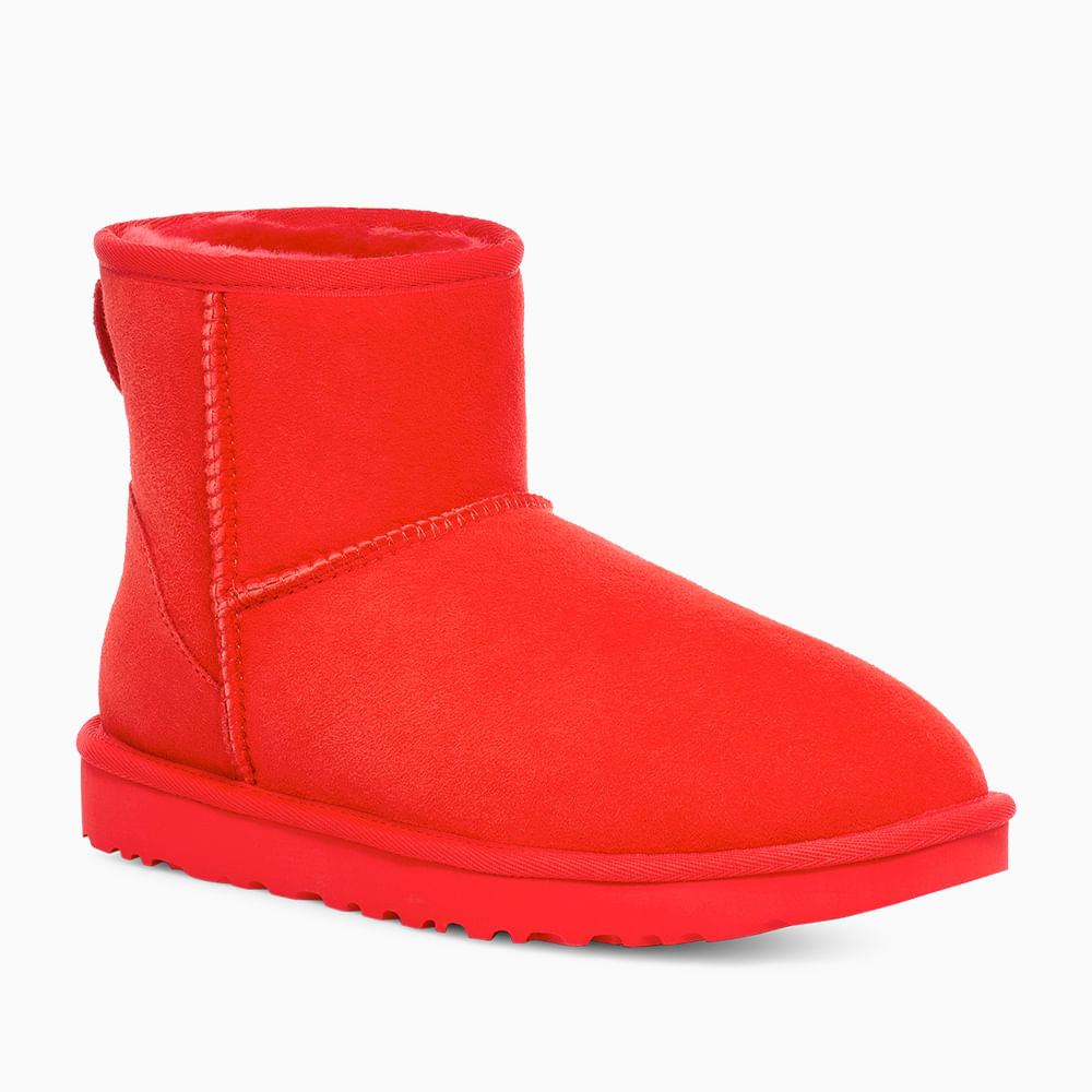UGG CLASSIC MINI Ⅱ Bota UGG Classic Mini II Vermelho - lojaugg