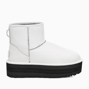 Bota UGG Classic Mini Platform Branco