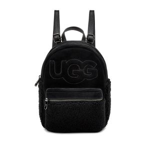 Mochila UGG Dannie II Mini Sheepskin Preto - único